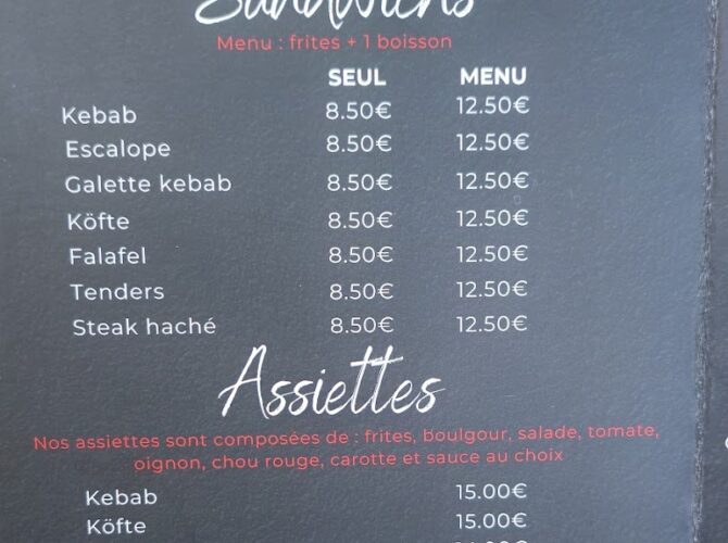 Restaurant Kebab des Alpes à Saint-Cergues, France