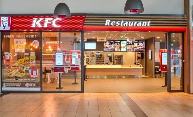 Restaurant KFC à Éragny, France