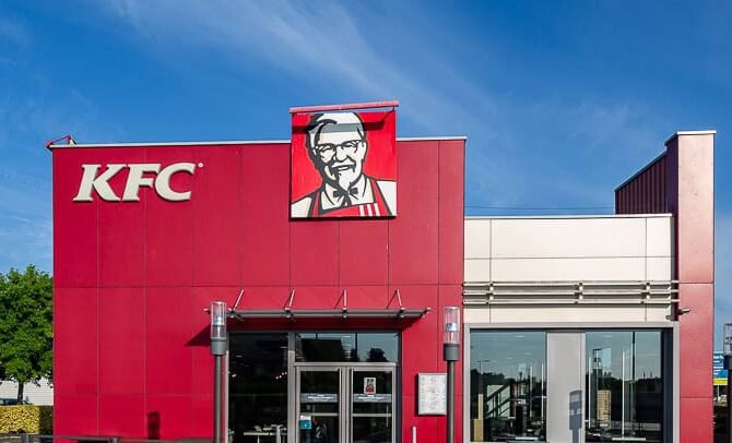 Restaurant KFC à Gonesse, France
