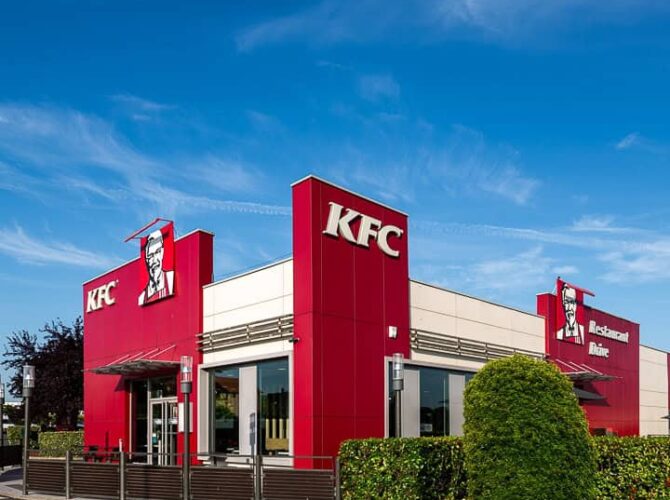 Restaurant KFC à Gonesse, France