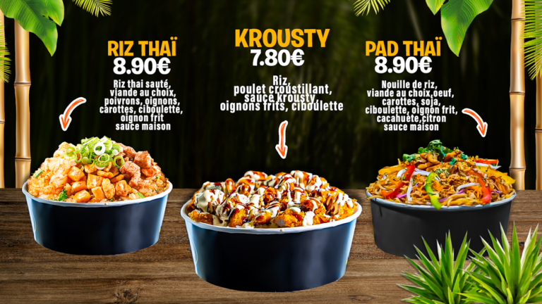 Restaurant KROUSTYBOWL à Villeneuve-sur-lot, France