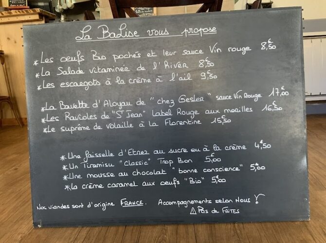 Restaurant La BaLise à Belley, France