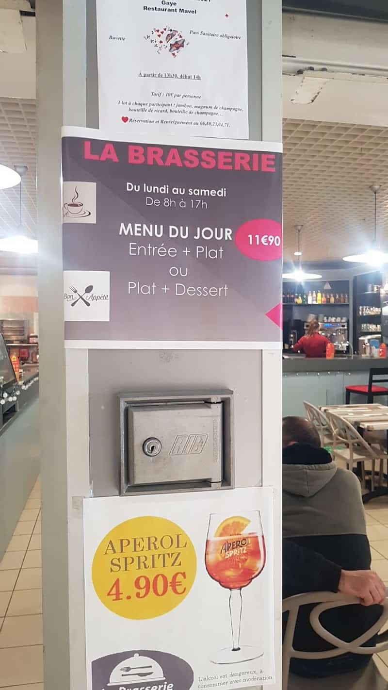 Restaurant La brasserie à Sézanne, France