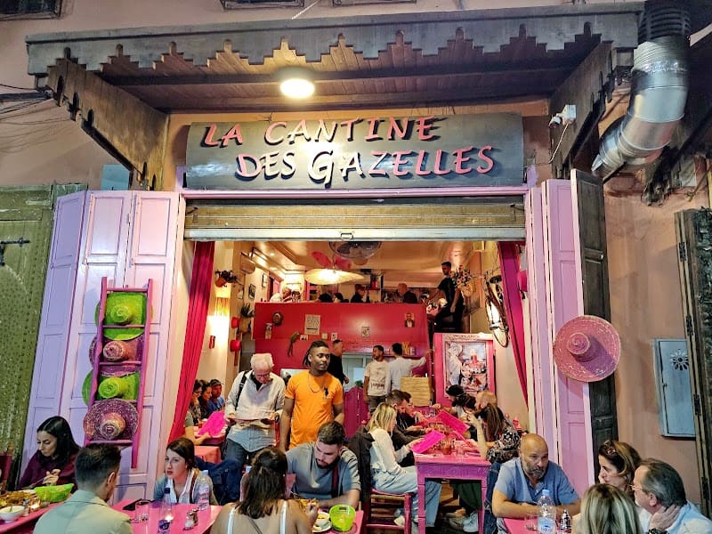 Restaurant La Cantine des Gazelles à Marrakech, Maroc