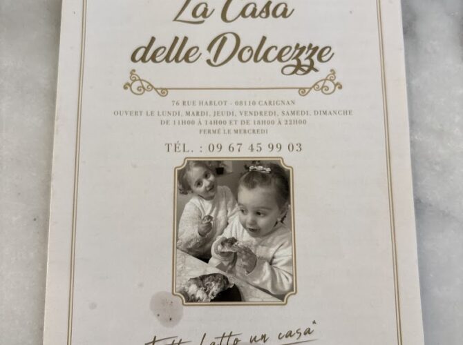 Restaurant La Casa Delle Dolcezze à Carignan, France