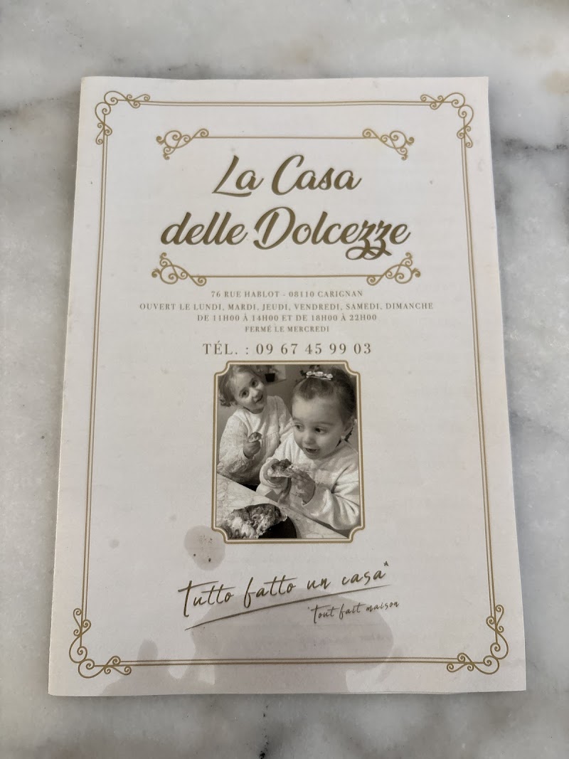 Restaurant La Casa Delle Dolcezze à Carignan, France