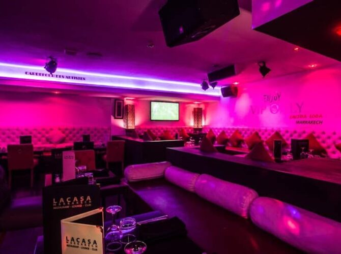 La Casa Restaurant Lounge Bar Marrakech à Marrakech, Maroc