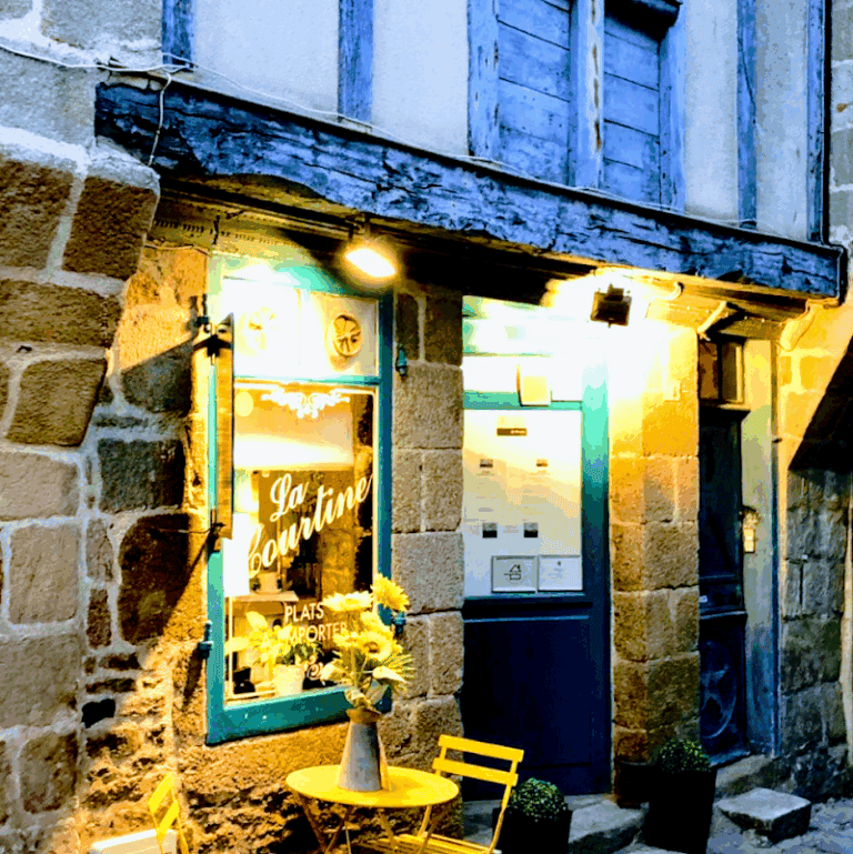 Restaurant La Courtine à Dinan, France — photo 1