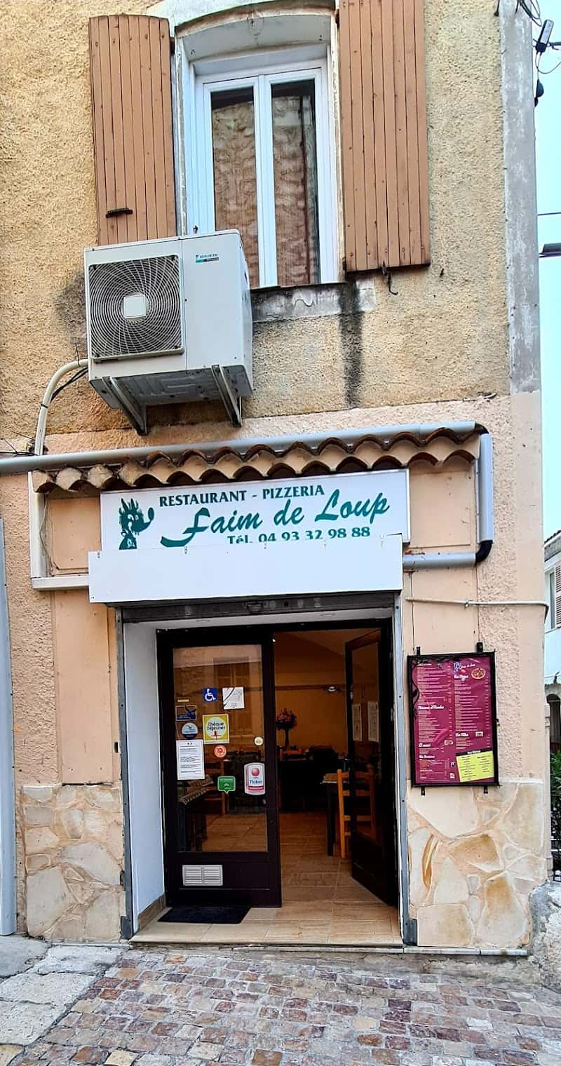 Restaurant La faim de Loup à La Colle-sur-Loup, France