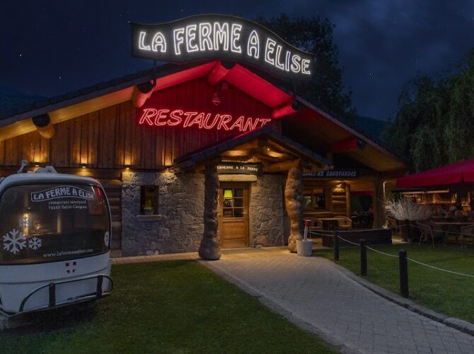 Restaurant La Ferme à Elise à Saint-Cergues, France