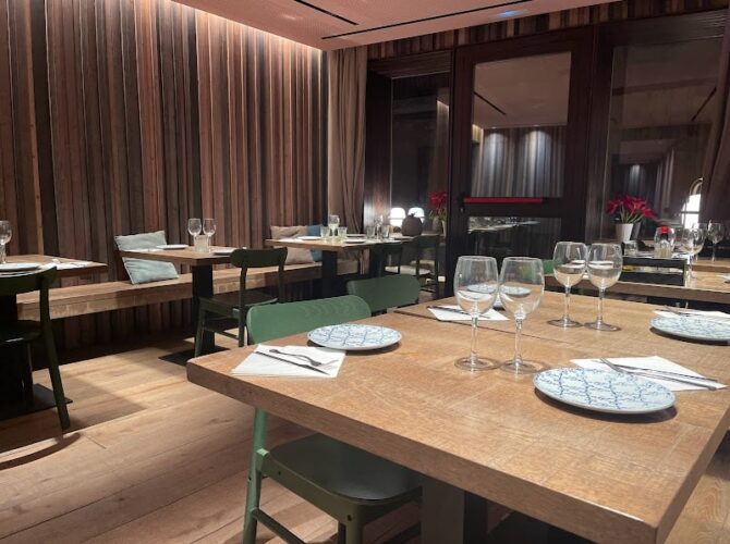 Restaurant La Font à Prades, Espagne