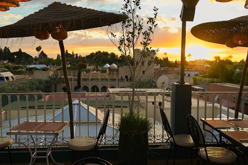Restaurant La fontaine des épices à Marrakech, Maroc