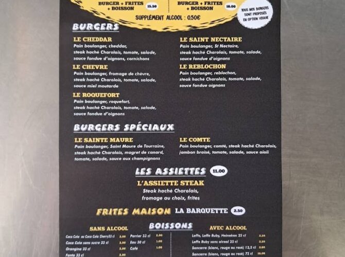 Restaurant La Frite’rit à Saint-Germain-du-Puy, France