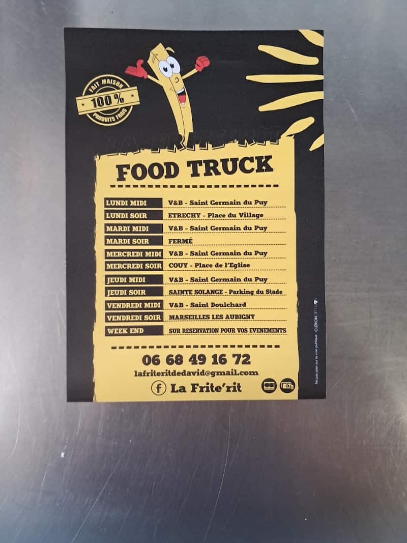 Restaurant La Frite’rit à Saint-Germain-du-Puy, France