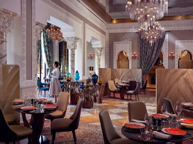 Restaurant La Grande Table Marocaine à Marrakech, Maroc