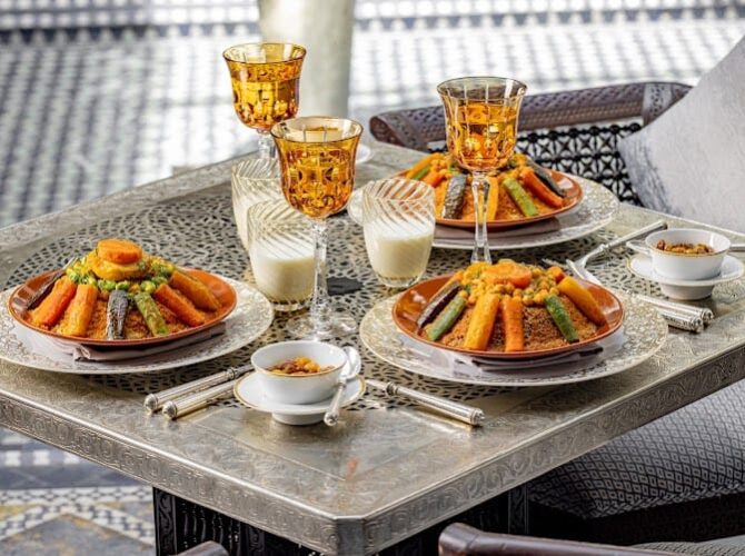 Restaurant La Grande Table Marocaine, Royal Mansour Marrakech à Marrakech, Maroc