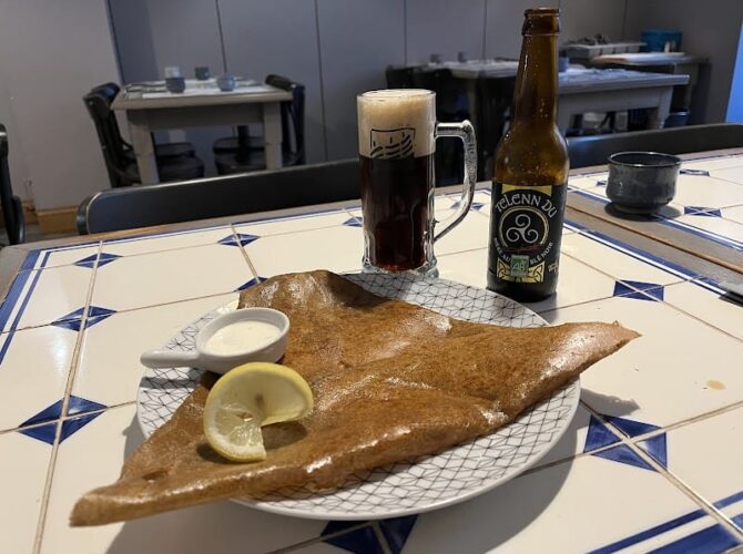 Restaurant La Krampouzerie à Quimper, France