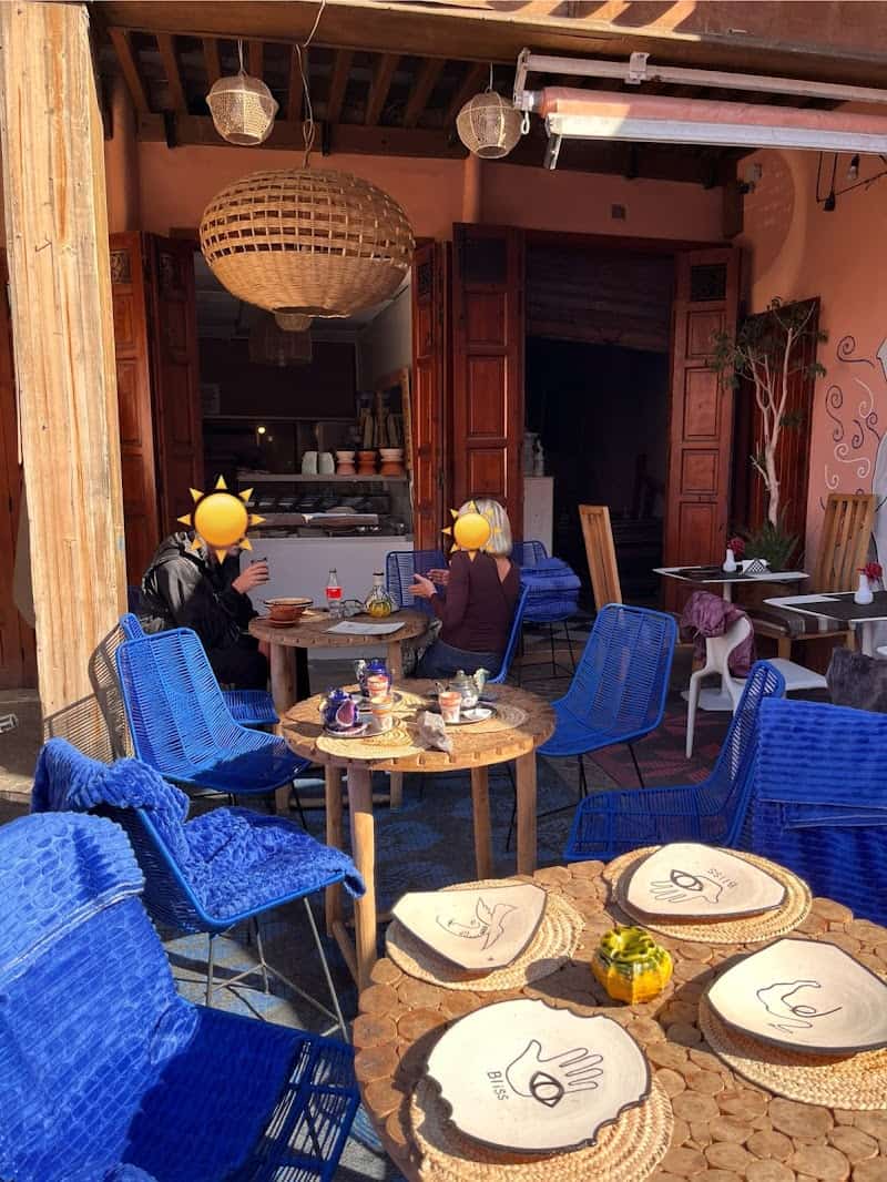 Restaurant La Maison de Nawar à Marrakech, Maroc