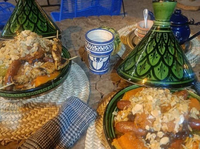 Restaurant La Maison de Nawar à Marrakech, Maroc