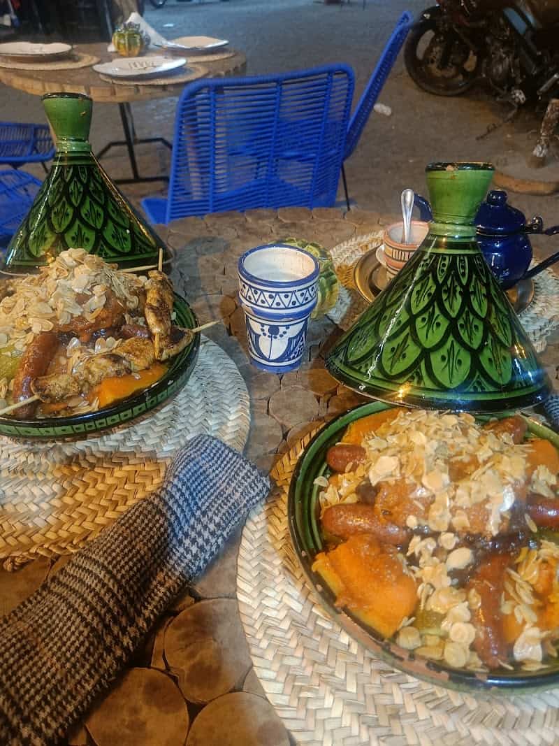 Restaurant La Maison de Nawar à Marrakech, Maroc