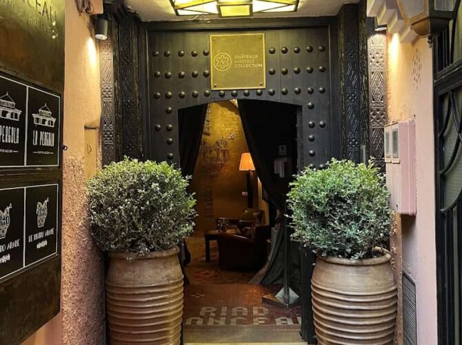 Restaurant La Pergola à Marrakech, Maroc