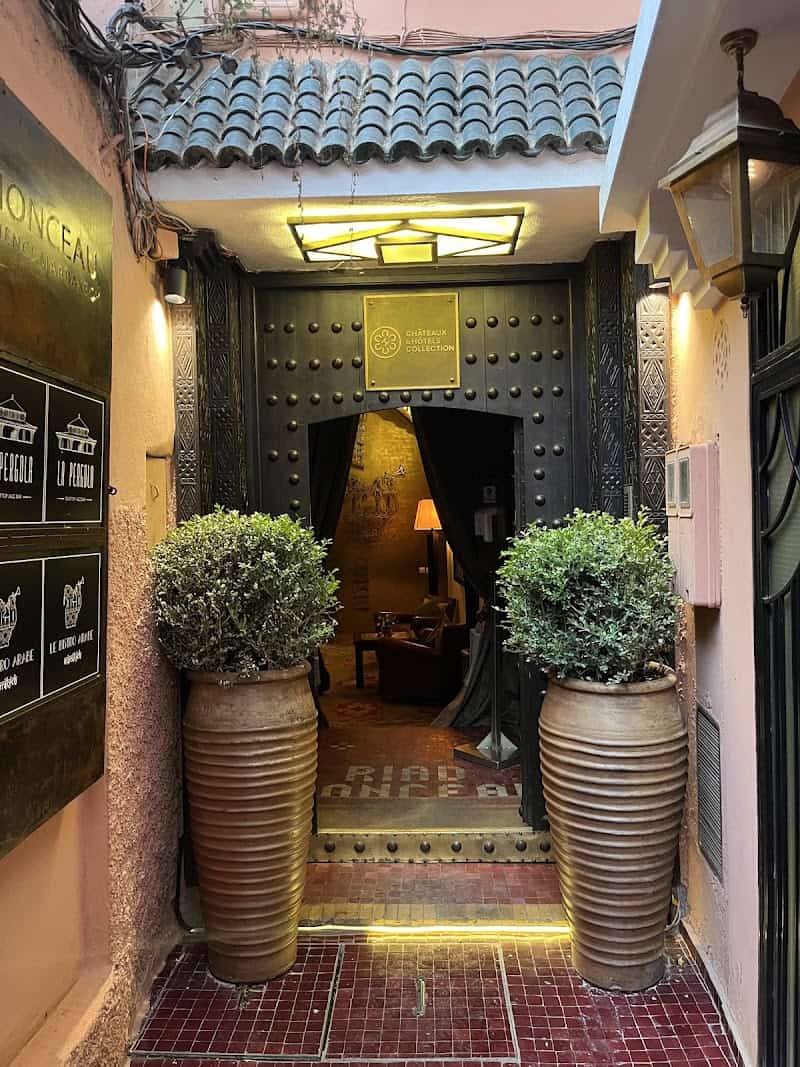 Restaurant La Pergola à Marrakech, Maroc