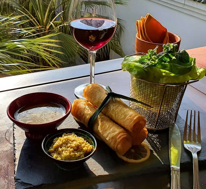 Restaurant La Pergola à Marrakech, Maroc