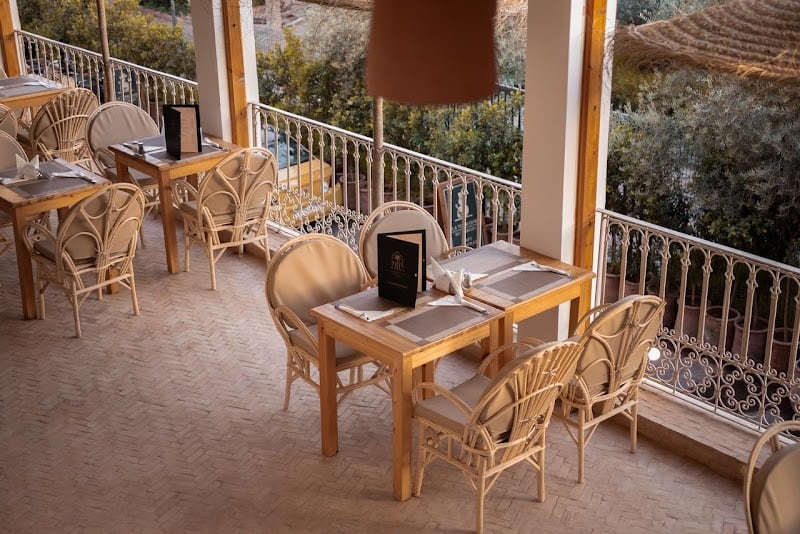 Restaurant La Terrasse Du Jardin à Marrakech, Maroc