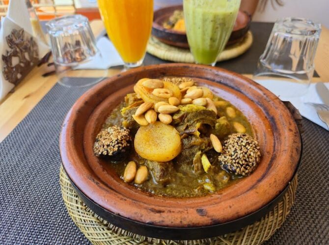 Restaurant La Terrasse Du Jardin à Marrakech, Maroc