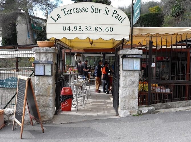 Restaurant La Terrasse sur Saint Paul à Saint-Paul-de-Vence, France