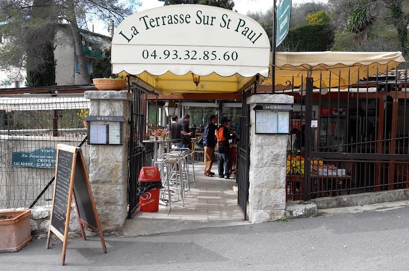 Restaurant La Terrasse sur Saint Paul à Saint-Paul-de-Vence, France