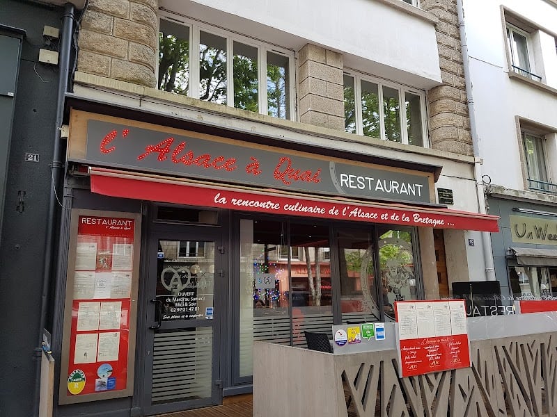 Restaurant L’Alsace à Quai à Lorient, France