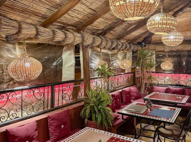 Restaurant L’amazigh Rooftop à Marrakech, Maroc