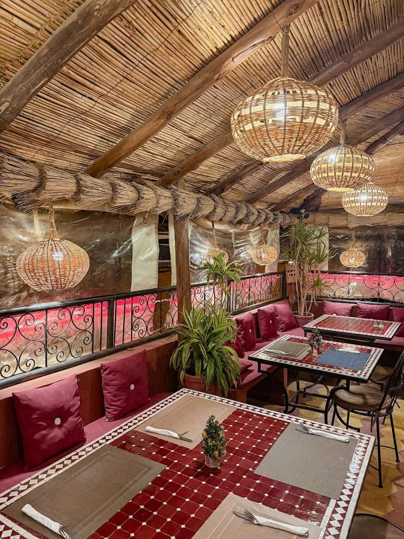 Restaurant L’amazigh Rooftop à Marrakech, Maroc