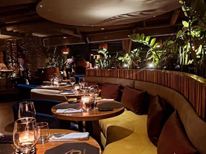 Restaurant laÔ Marrakech à novembre, Maroc