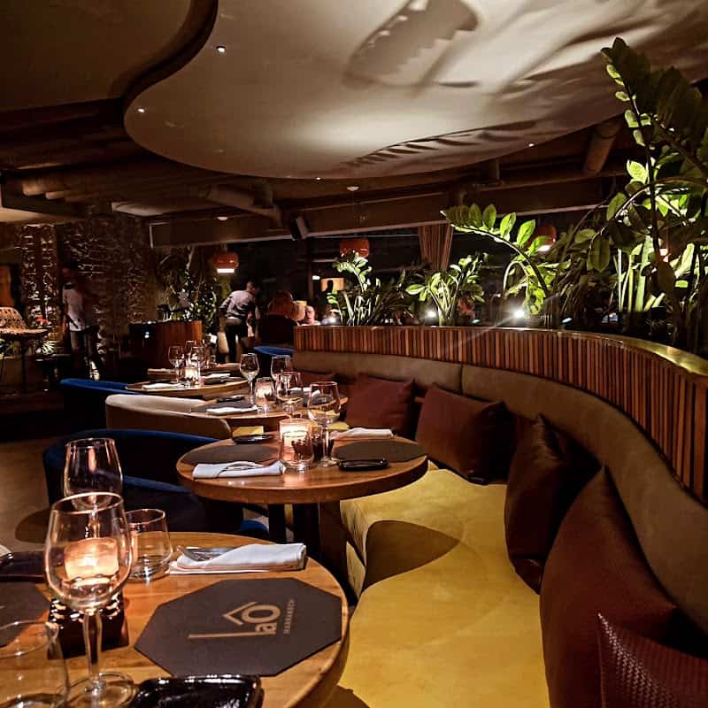 Restaurant laÔ Marrakech à novembre, Maroc