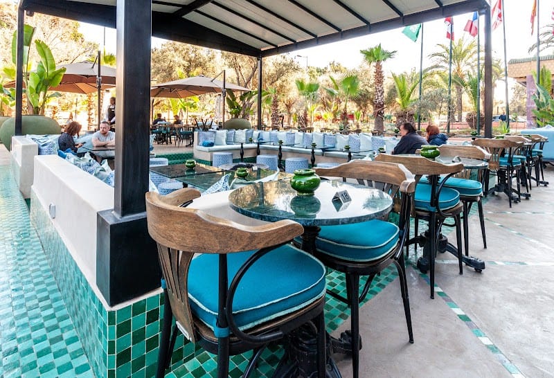 Restaurant Las Terrazas de Andalucia à Marrakech, Maroc