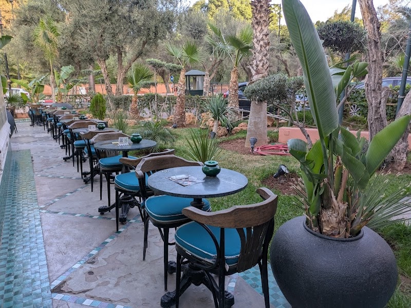 Restaurant Las Terrazas de Andalucia à Marrakech, Maroc