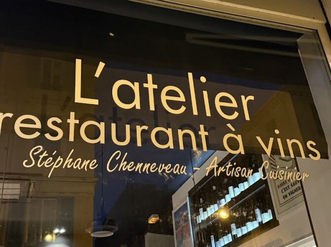 Restaurant L’Atelier à Nice, France