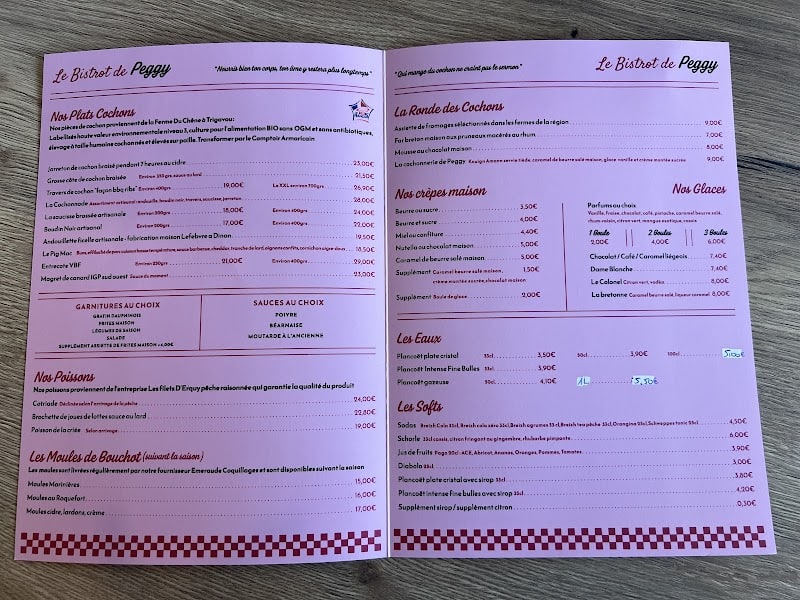 Restaurant Le Bistrot de Peggy à Dinan, France