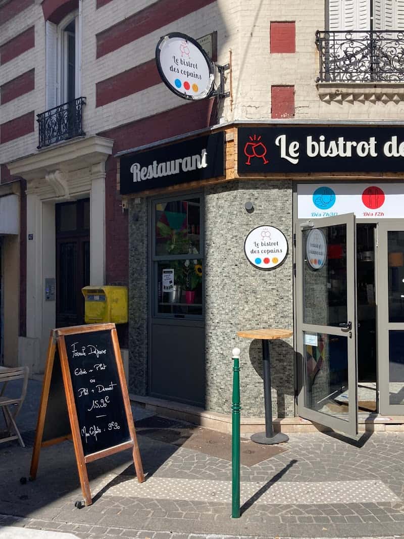 Restaurant Le bistrot des copains à Colombes, France