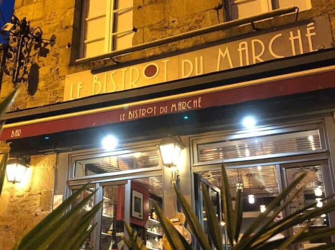 Restaurant Le bistrot du marché à Dinan, France