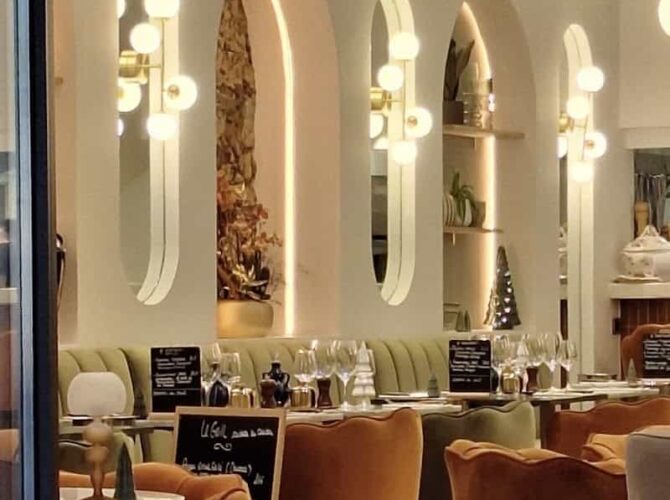 Restaurant le Cauvet, Brasserie des 4 Chemins à Cogolin, France