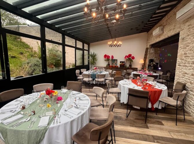 Restaurant Le Clos de Champfleury à Champfleury, France