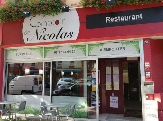 Restaurant Le Comptoir de Nicolas à Lorient, France