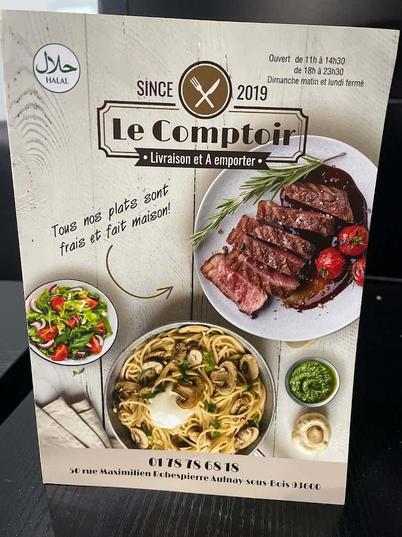 Restaurant Le Comptoir à Aulnay-sous-Bois, France