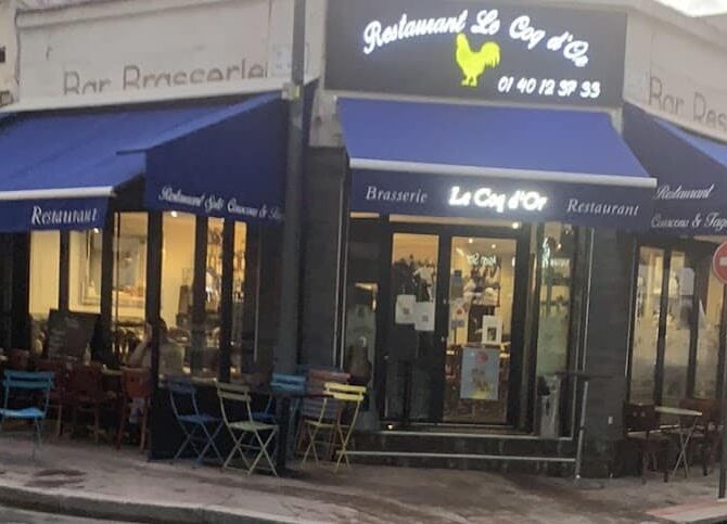 Restaurant Le Coq D’Or à Saint-Ouen-sur-Seine, France