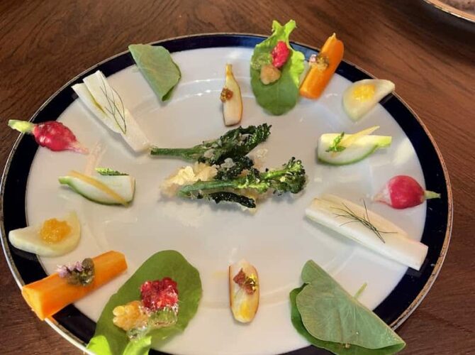 Restaurant Le Doyenné à Saint-Vrain, France