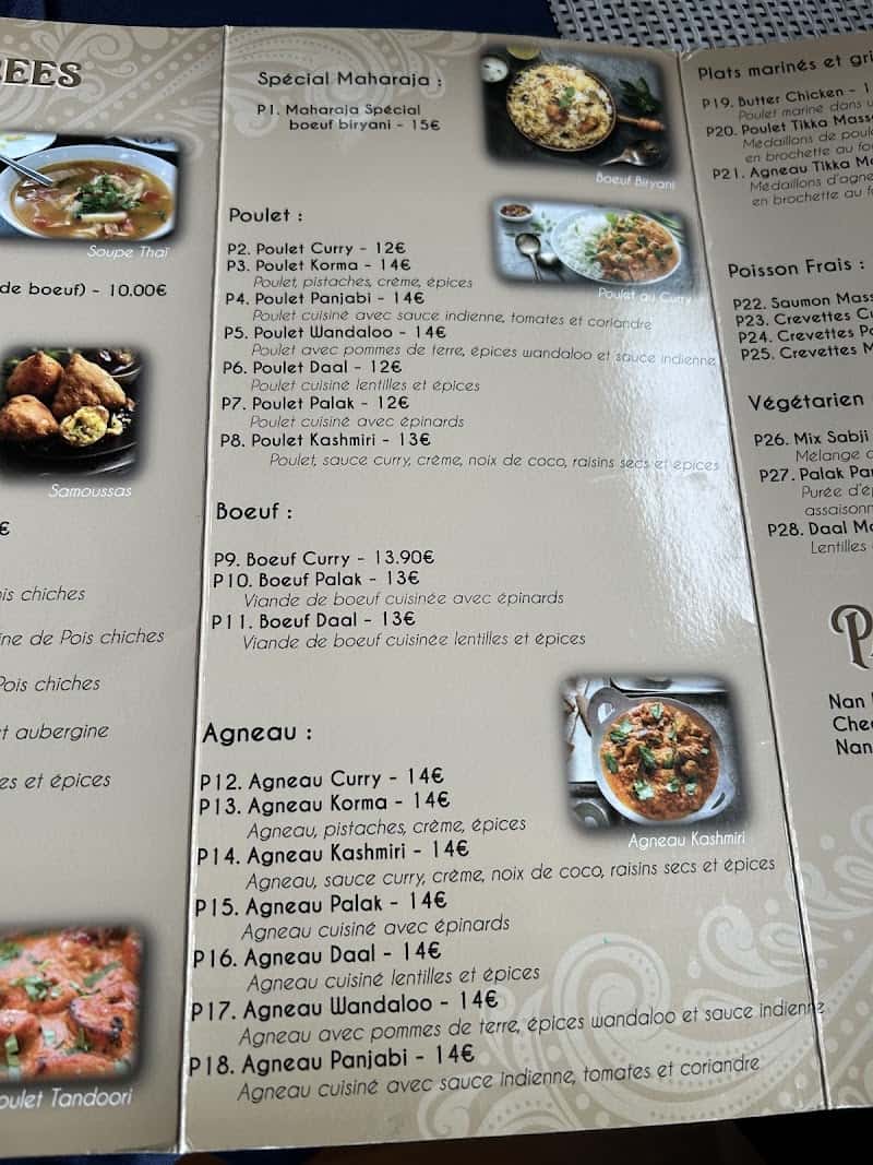 Restaurant Le Maharaja à Brest, France