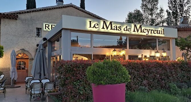 Restaurant Le Mas de Meyreuil à Meyreuil, France